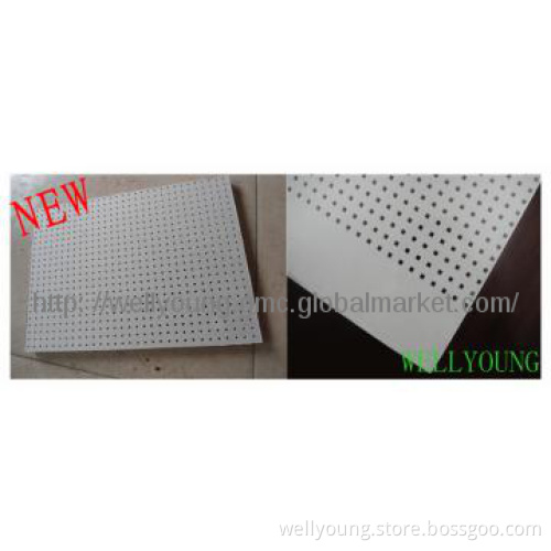 square hole acoustic ceilings